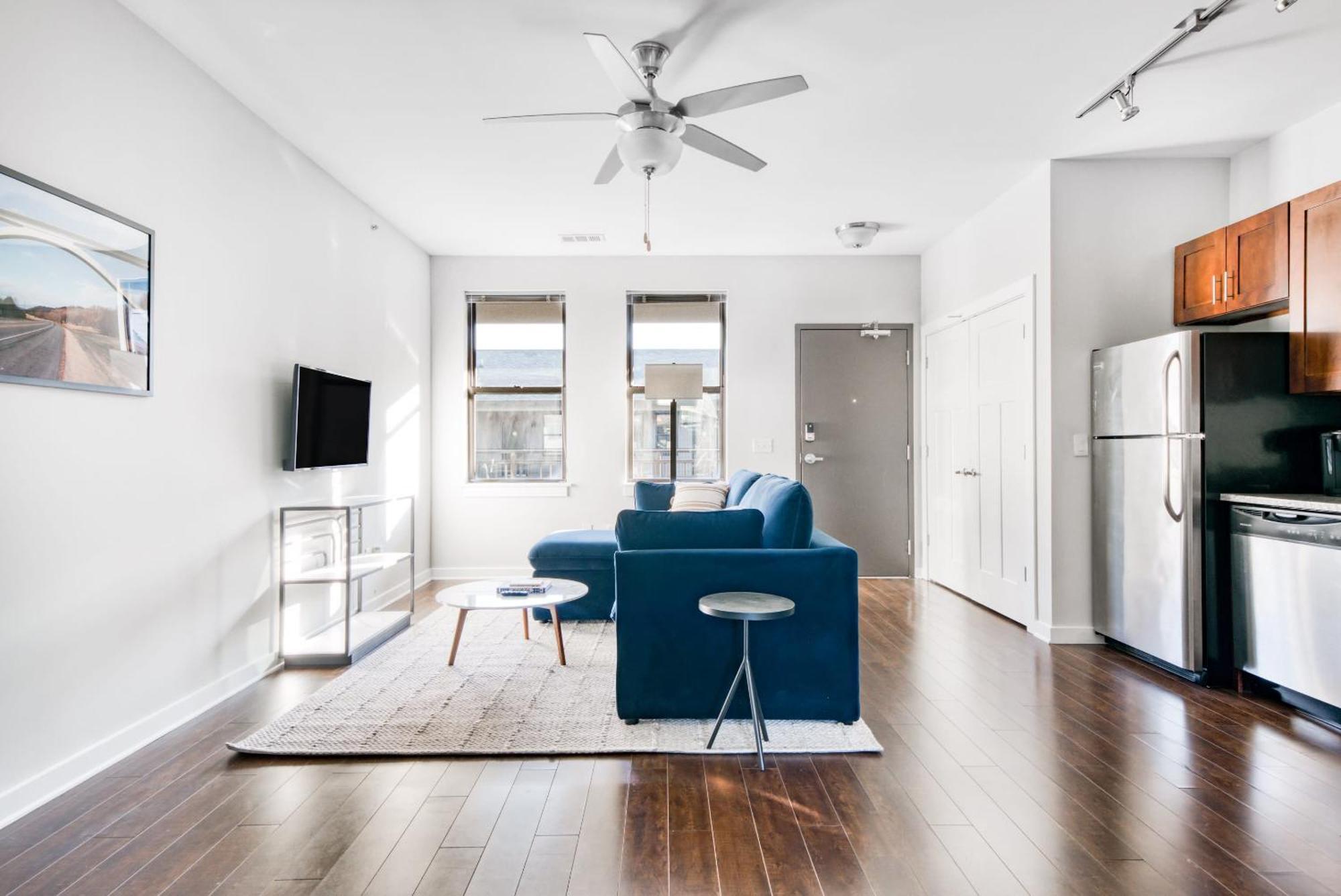 Cozysuites Music Row Bold 1Br W Free Parking Нэшвилл Экстерьер фото